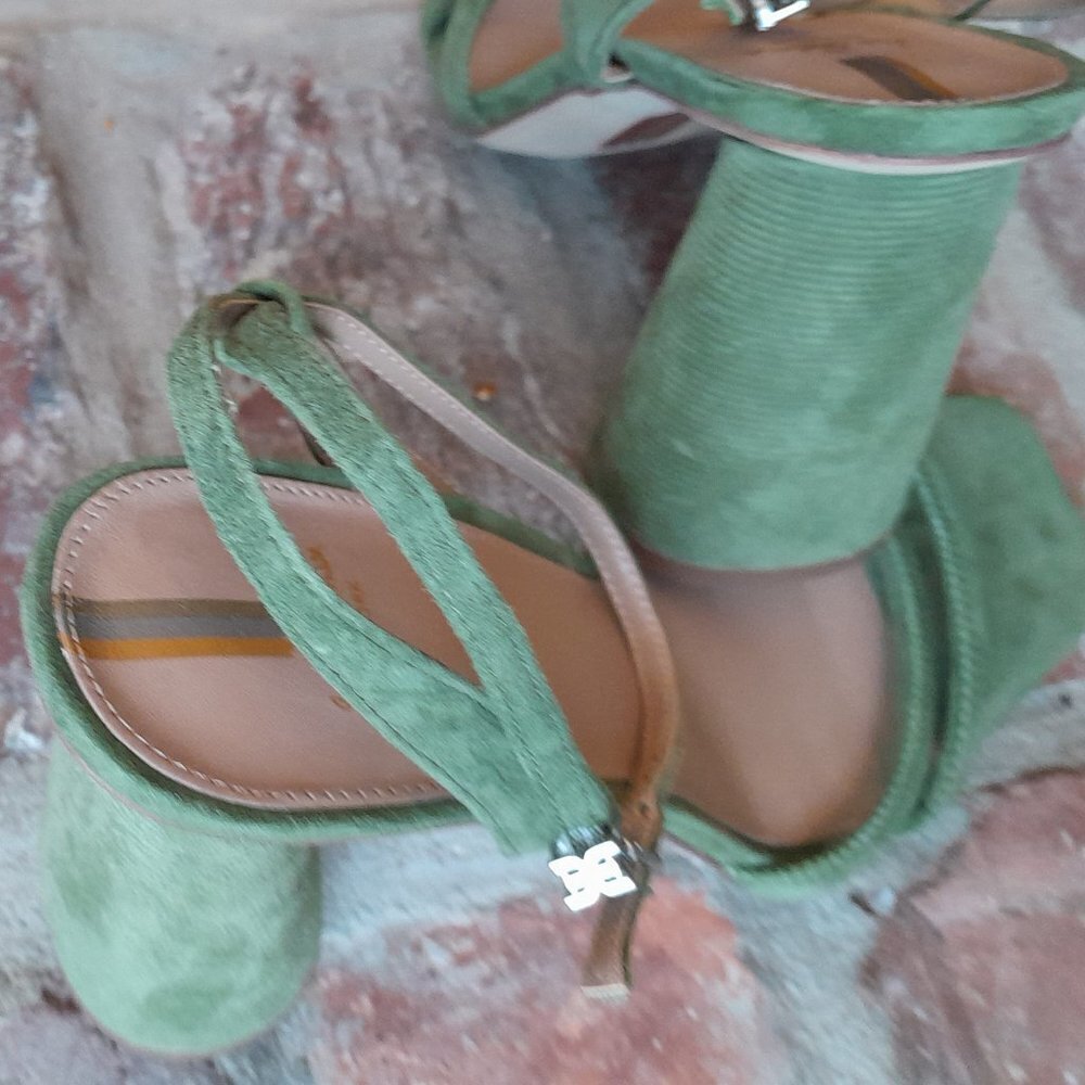 Sam Edelman Thyme Suede Sandals NWOT 10 1/2 - Picture 4 of 8